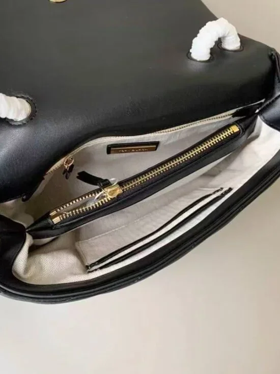 95% New TORY BURCH Kira chevron shoulder bag - Picture 6 of 8